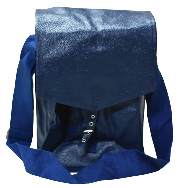 GÁZÁLARC TÁSKA (MCG) - KÉK - KATONAI TÖBBLET ROMÁN HADSEREG