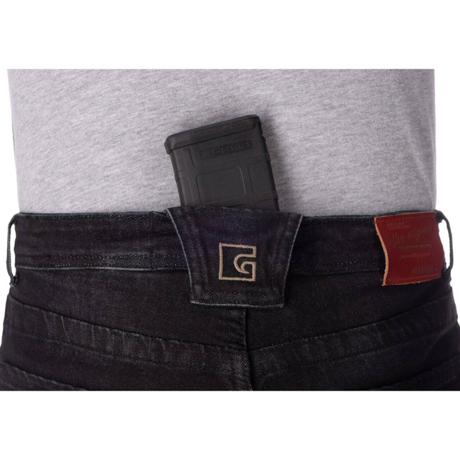 FLEX DENIM TAKTIKAI FARMERNADRÁG - BLACK GREY WASHED - CLAWGEAR