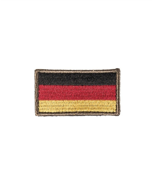 FABRIC PATCH, INSIGNIA WITH HOOK & LOOP CLOSURE - FLAG OF GERMANY - Mil-Tec - SMALL