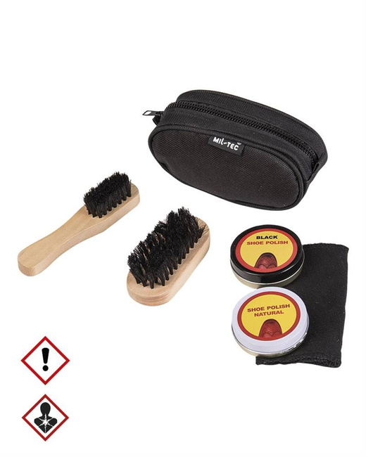 Cipőtisztító készlet, Fekete