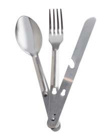 CAMPING CHOW KIT - 3 PIECES - STAINLESS STEEL