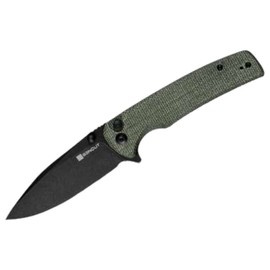 Zsebkés - "SENCUT Sachse Micarta Green Black" - Böker