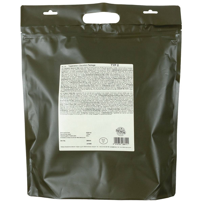 Napi adag csomag,"Typ II" Trek 'n Eat