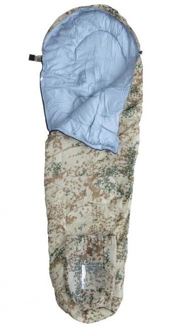 HÁLÓZSÁK TROPICAL CAMO EXTRA LONG MUMMY SLEEPING BAG