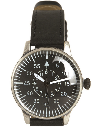 Black Retro Pilot Watch Mil-tec