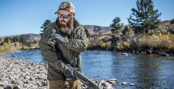 TÉLI KESZTYŰ - 3M THINSULATE - IMPACT DUTY MK2 - Helikon-Tex® - ÁRNYÉK SZÜRKE/FEKETE