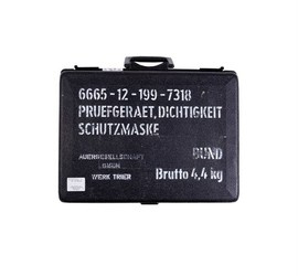 Német 'AUER' szivárgásvizsgáló védőmaszkokhoz (hiányos) - használt