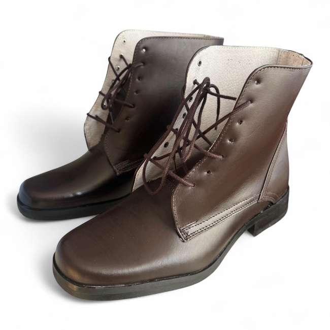 LENOX Lace-Up Boots - Brown - Like New