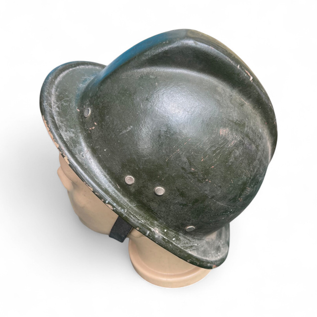 Vintage polgári védősisak - Kompozit anyag - Román hadsereg feleslege - Használt