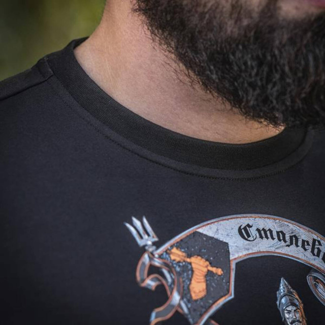 PÓLÓ STEEL KNIGHT - FEKETE - M-TAC