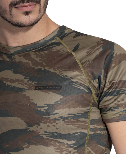 FUNKCIONÁLIS PÓLÓ - "BODY SHOCK" - Pentagon® - GR CAMO (Greek Lizard)