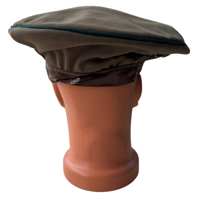 RITKA TISZTI BARETT - HEGYI VADÁSZOK - KATONAI FELESLEG ROMÁN HADSEREG - ZÖLD BARNA/FEKETE PÁNTTAL - JÓ ÁLLAPOTÚ