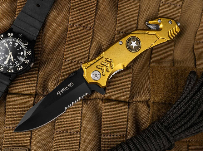 KÉS ASSZISZTENS NYITÓVAL ARMY RESCUE - MAGNUM BY BOKER