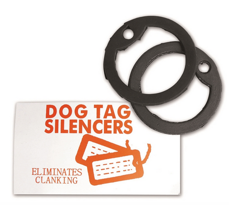 Us Black Dog Tag Silencer