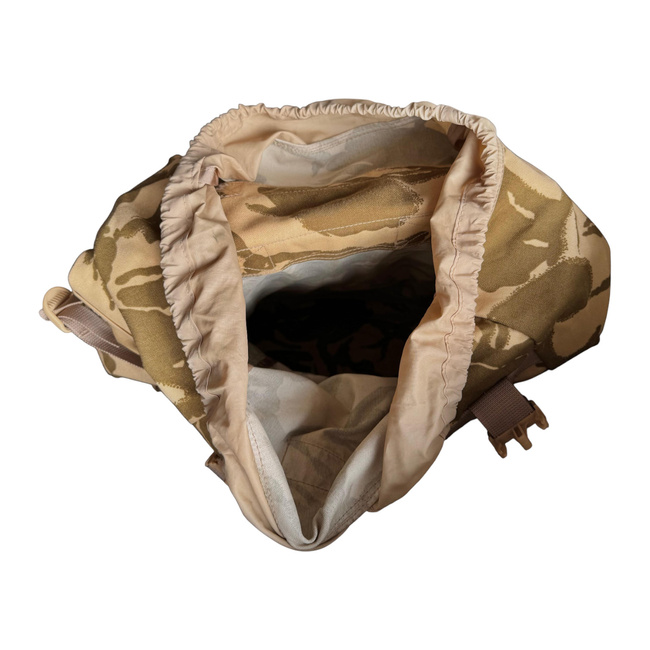 NAGY KATONAI HARCI HÁTIZSÁK ZSEBBEL, LEVEHETŐ KÜLSŐ TASAKKAL - CONDOR - 90L - KATONAI TÖBBLET ROMÁN HADSEREG - SIVATAGI TEREPSZÍNŰ - JÓ ÁLLAPOTBAN