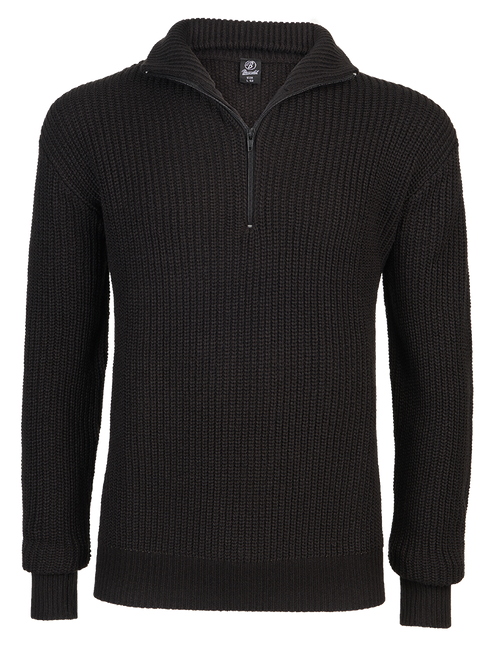 MARINE PULLOVER TROYER - BLACK - BRANDIT