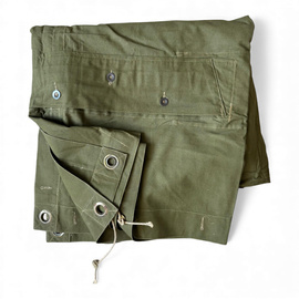 Tent Sheet - Model 1970 MFA - Romanian Army Military Surplus - Olive Drab - In Good Condition