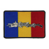 7,5 x 4,5 cm \ Tricolor \ Fekete