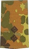EMBLÉMA - GERMAN ARMY FLECKTARN CAMO/BLACK SHOULDER LOOPS ´OBERLEUTNANT´