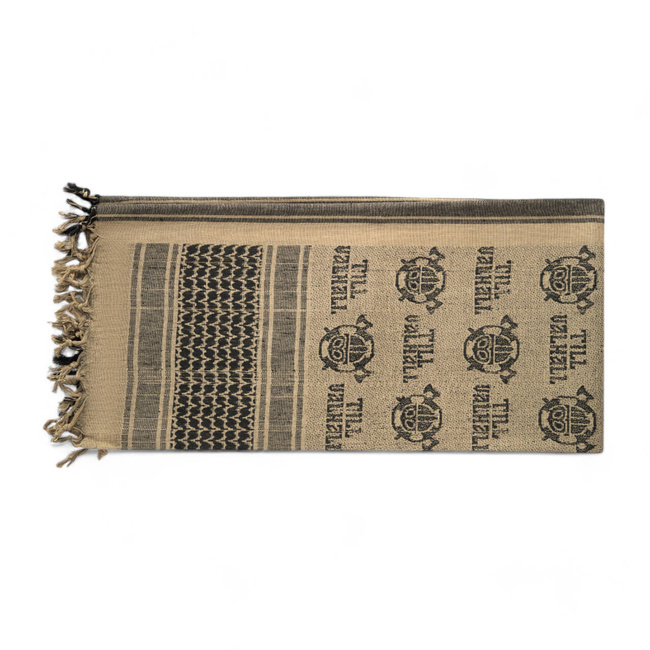 SHEMAGH SCARF - TIL VALHALL - COYOTE/BLACK - M-TAC