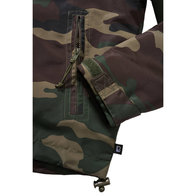 NŐI KABÁT - FRONTZIP SZÉLKABÁT -  WOODLAND - BRANDIT