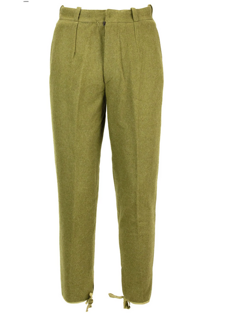 CLOTH TROUSERS - MILITARY SURPLUS ROMANIAN ARMY - LIKE NEW
