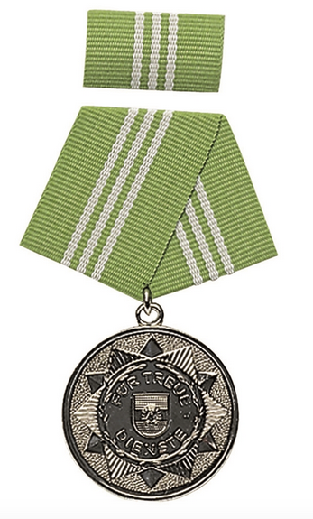 Silv.′F.treue Dienste′mdi Medal 10 Years