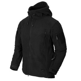 FLEECE DZSEKI - "PATRIOT" - Helikon Tex® - FEKETE