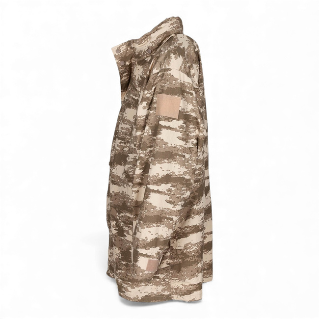 Ripstop Parka Kabát béléssel - Török Hadsereg Surplus - Sivatagi terepmintás M2021 - Használt