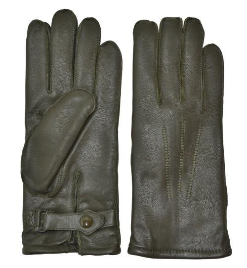 KESZTYŰ GENUINE GERMAN POLICE LEATHER olive