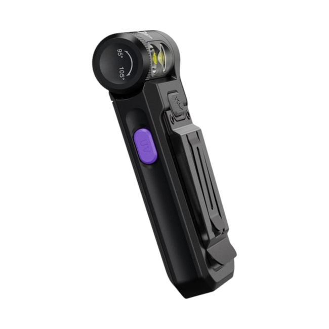 SW05R-UV LED zseblámpa - Fekete - Fenix