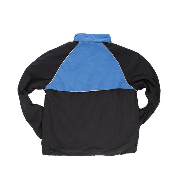 GERMAN GYM JACKET - BLACK/BLUE - USED