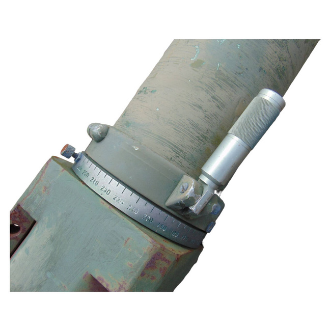 PNEUMATIC RADIO ANTENNA WITH MAST - 2.4 M LONG (CLOSED) - MILITARY SURPLUS BRITISH ARMY - IN GOOD CONDITION