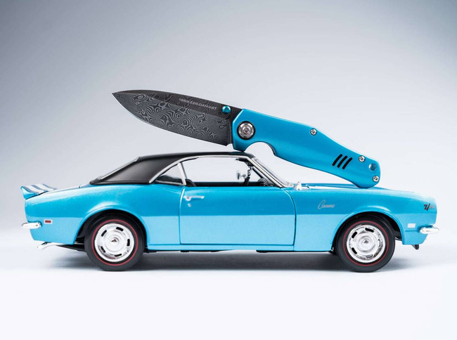 DAMASCUS KÉS 1969 Z28-DAMAST - BOKER