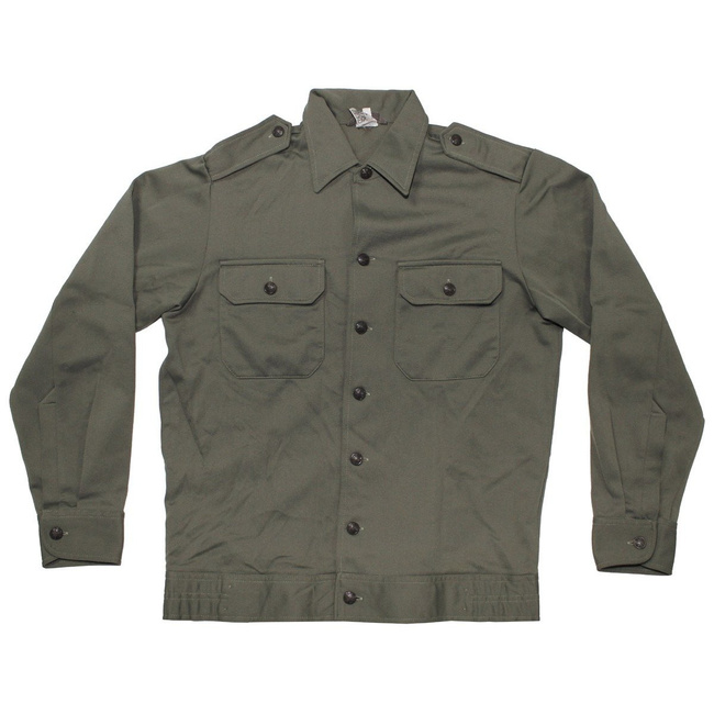 CZ/SK FIELD JACKET - OLIVE - MILITARY SURPLUS - USED 