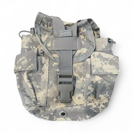 Molle tasak víztartályhoz - Amerikai hadsereg katonai felesleg - ACU kamuflázs - Használt