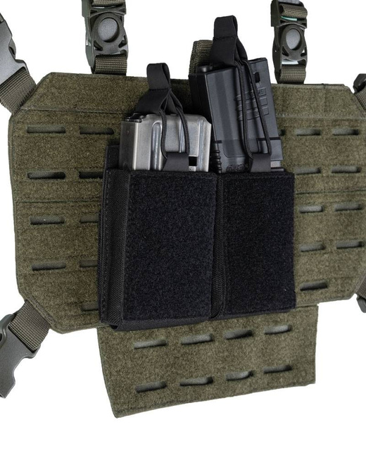 DUPLA TOK A MAGAZINOKHOZ - TÉPŐZÁRAS RÖGZÍTÉSSEL - Mil-Tec® - FEKETE