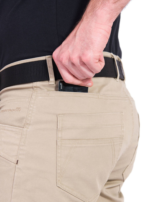 SHORTS - "ROGUE HERO" - Pentagon® - CINDER GREY