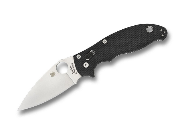 MANIX 2 PLAIN POCKET KNIFE - SPYDERCO
