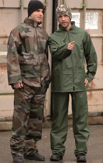 WET WEATHER SUIT - WITH CARRYING BAG - Mil-Tec® - CCE CAMO