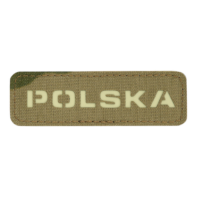 JELVÉNY POLSKA 25 x 80 MM LASER CUT - MULTICAM/GID - M-TAC