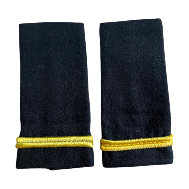 OFFICER RANKS, MAPN - SECOND LIEUTENANT WITHOUT A MARK, BLACK CITY - MILITARY SURPLUS ROMANIAN ARMY - IN GOOD CONDITION