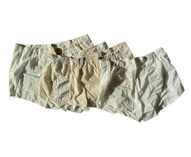 Alsónemű, boxeralsó - Pamut - Román hadsereg - Katonai felesleg - 10 darab - Fehér - Használt