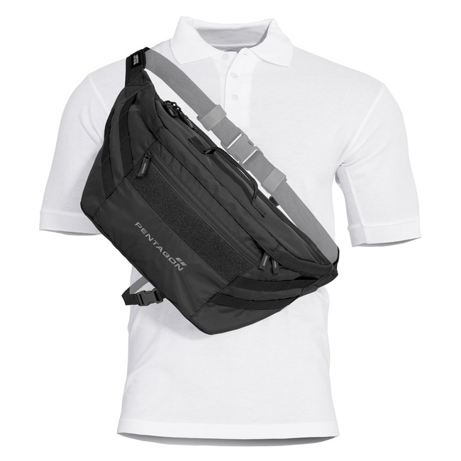 TAKTIKAI TÁSKA - 8.5 L - "TELAMON" - Pentagon®  - FEKETE