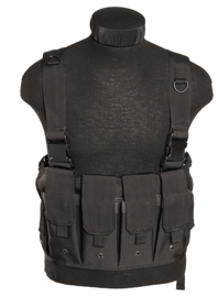 TAKTIKAI HÁM - 6 MAGAZINTARTÓ ZSEBBEL - Mil-Tec® - FEKETE