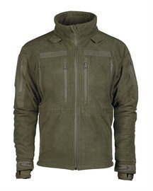 WATERPROOF FLEECE JACKET FOR COLD WEATHER - Mil-Tec® PLUS - OD