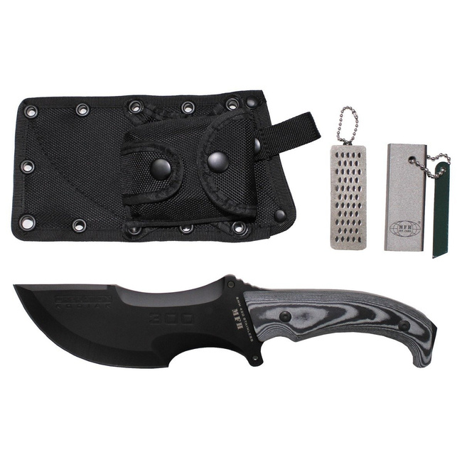Knife, OPERATION-KODIAK, with black nylon sheath
