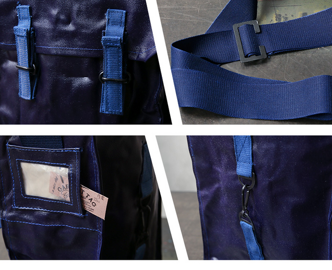 GÁZÁLARC TÁSKA (MCG) - KÉK - KATONAI TÖBBLET ROMÁN HADSEREG