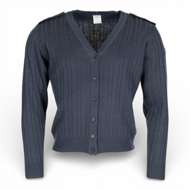 CZ kötött mellény - M 97 modell - Cseh Hadsereg katonai surplusz - Kék - Újszerű