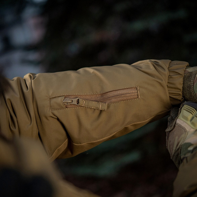 Winter Jacket for Temperatures Down to -20 Degrees Celsius - Alpha Gen.III Pro Primaloft - Coyote - M-Tac